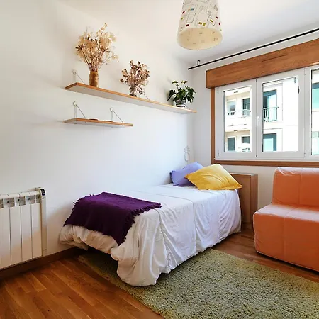 Con Piscina En Playa De A Lanzada 公寓 *